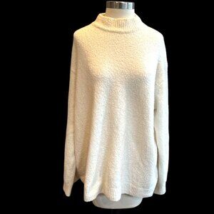 Oversized Soft Elizabeth & James Baggy Cream Comfy Sweater